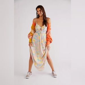 NWT Free People Wisteria Maxi Dress